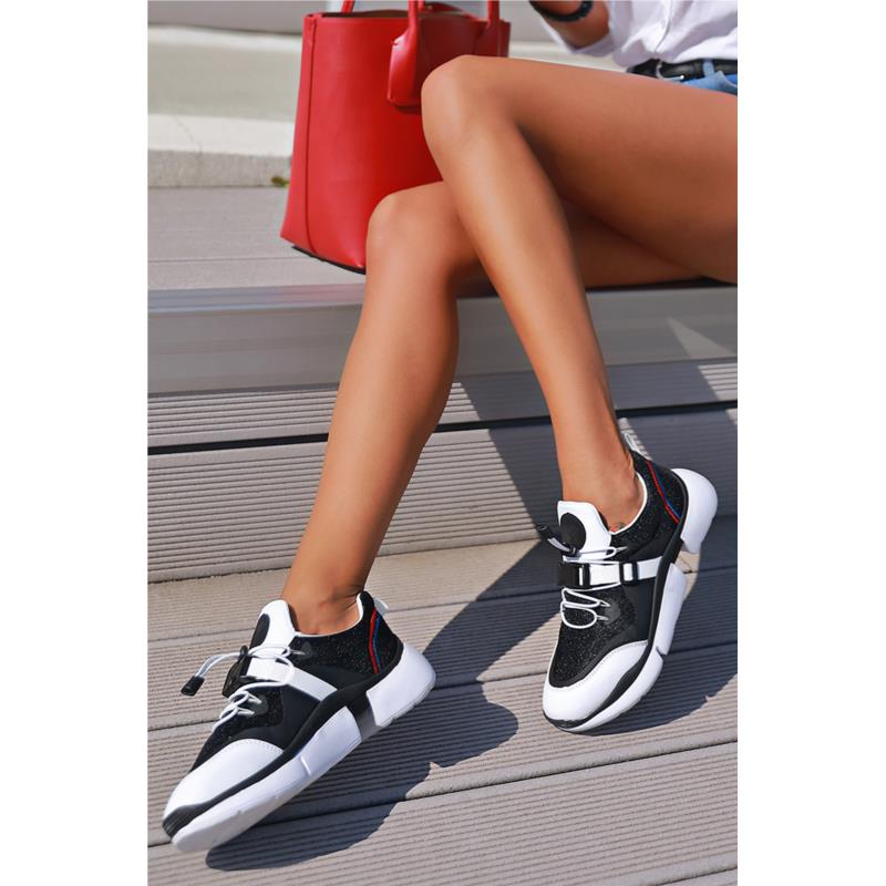 γυναικεία αθλητικά παπούτσια AZRA BLACK - 1