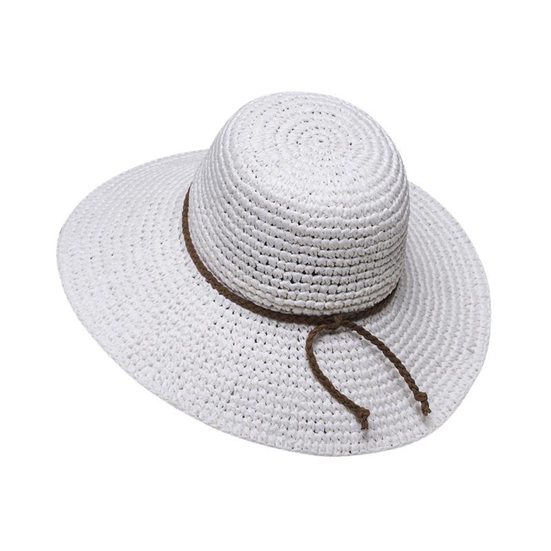 Crochet Sun Hat | Karfil Hats Λευκό