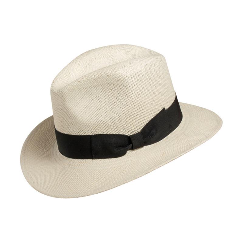 Carpo Panama Hat | Κarfil Hats® Μαύρο