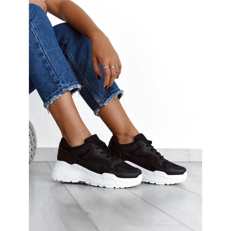 Γυναικεία Sneakers Μαύρα - Sneak In