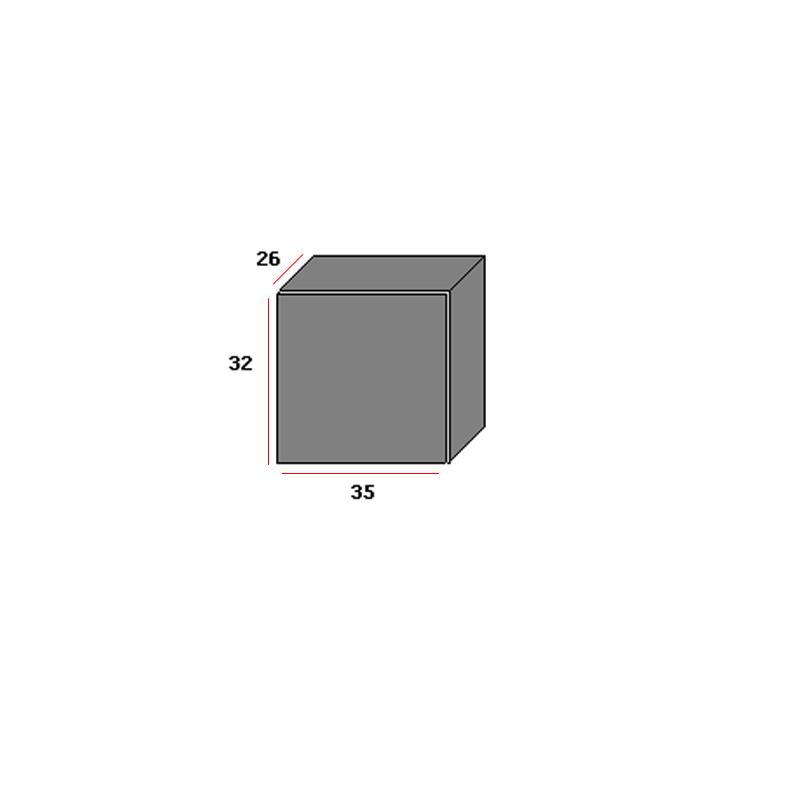 Κουτί "SMART" με πορτάκι σε διάφορα χρώματα 35x26x32