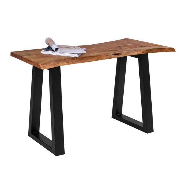Τραπέζι-κονσόλα "MONTANA" ξύλινη-ακακίας σε φυσικό χρώμα 130x45x78