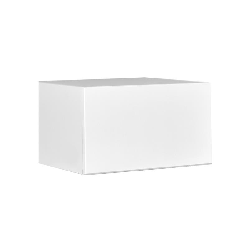 Κρεμαστό ντουλάπι κουζίνας "ELEGANCE" σε λευκό γυαλιστερό χρώμα 60x32x35