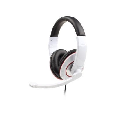 Ακουστικά Κεφαλής Gembird MHS-001-GW Headset Λευκό