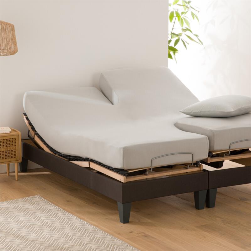 Σεντόνι με λάστιχο από ζέρσεϊ για διαιρούμενα κρεβάτια 140x190 cm