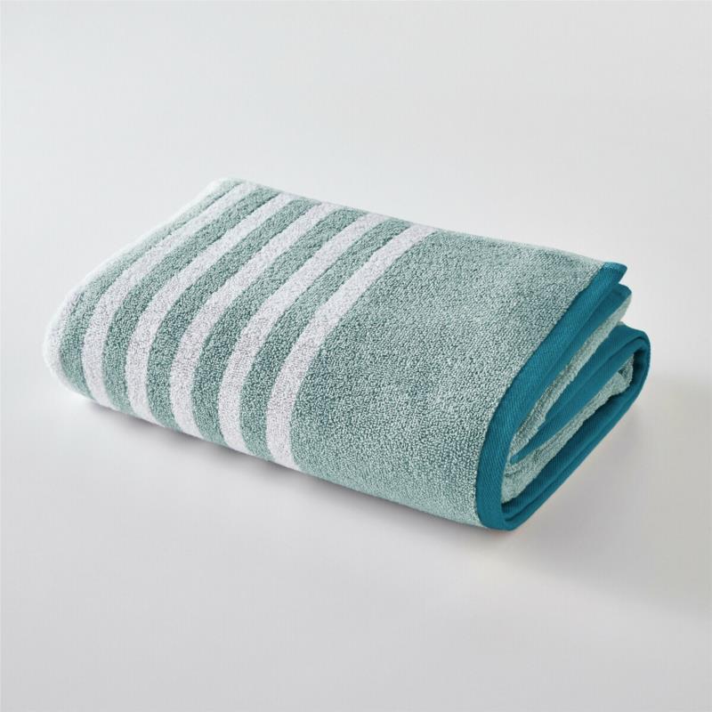 Ριγέ μάξι πετσέτα μπάνιου 500 g/m² 100x150 cm