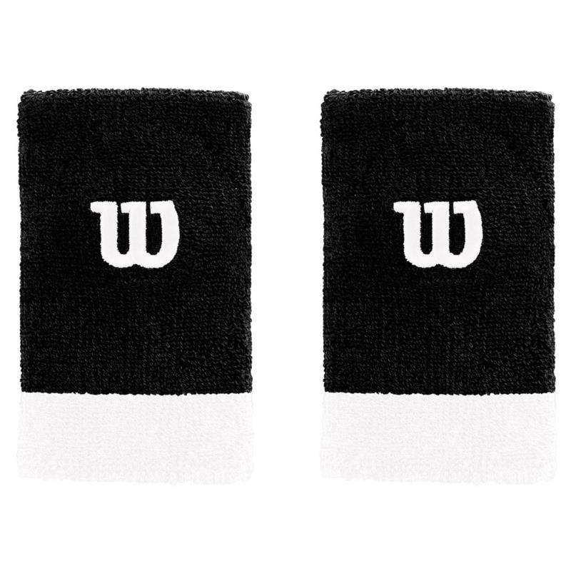 Περικάρπια Wilson Extra Wide Tennis Wristbands x 2