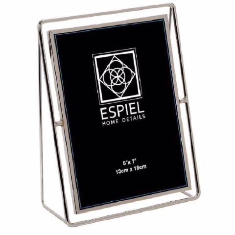 Κορνίζα Μεταλλική Ασημί 15Χ20 FAM303 Espiel