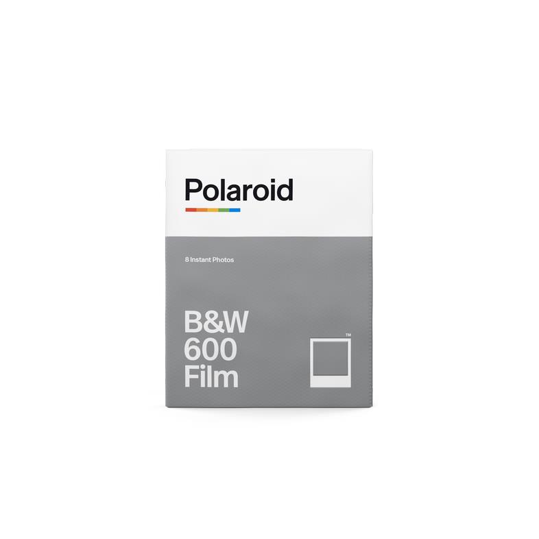 POLAROID B&W 600 Instant Film (1 pack, 8 photos)