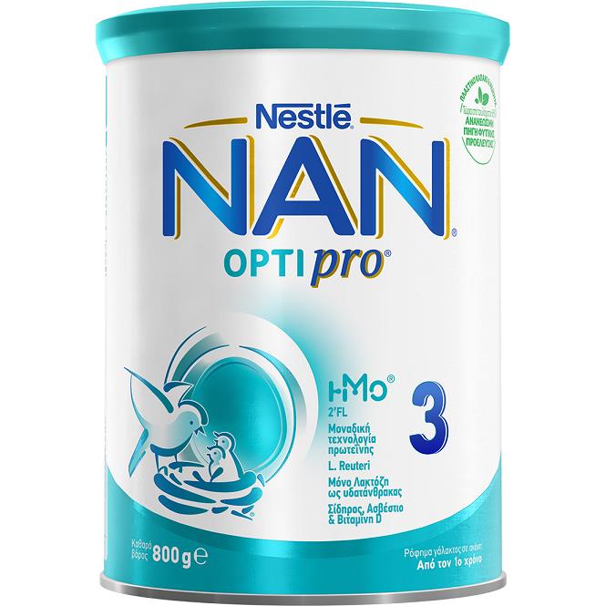 Γάλα 3ης Βρεφικής Ηλικίας σε Σκόνη NAN Optipro 3 Nestle (800 g)