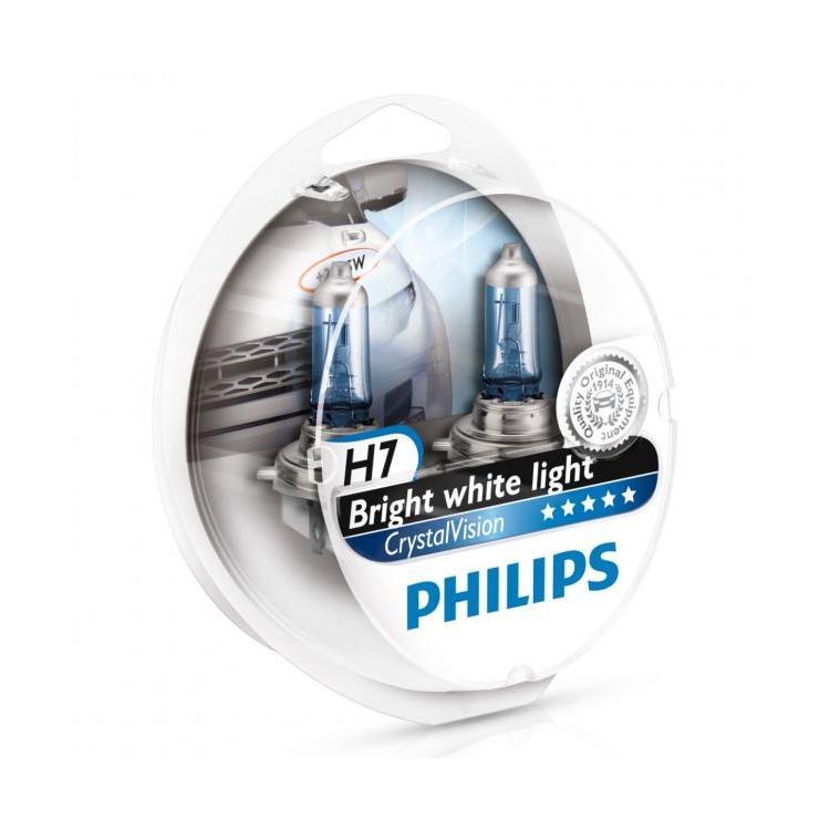 Philips Crystal Vision H7+ W5W Xenon Look Special