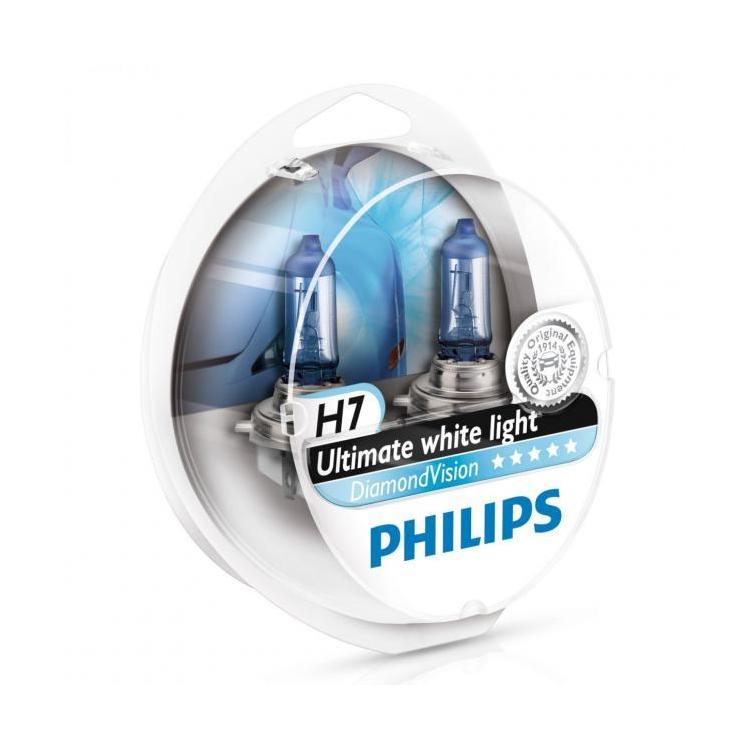 Philips Diamond Vision H7 -5000K Xenon Effect