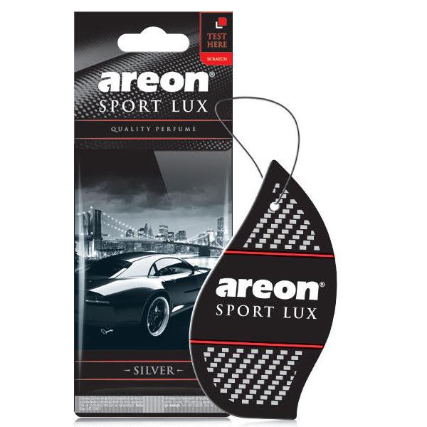 Areon Sport Lux Silver-Αρωματικό δεντράκι αυτοκινήτου SL02