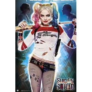POSTER SUICIDE SQUAD HARLEY QUINN 61 X 91.5 CM