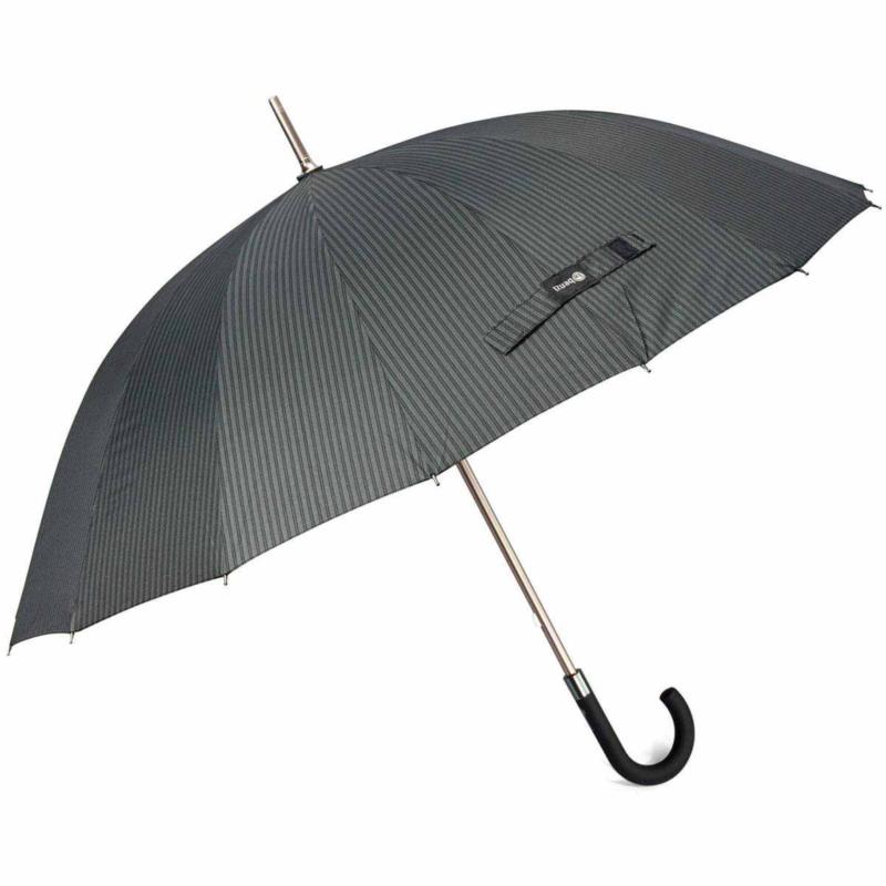 Ομπρέλα Βροχής Μπαστούνι Χειροκίνητη Benzi PA073 Ριγέ