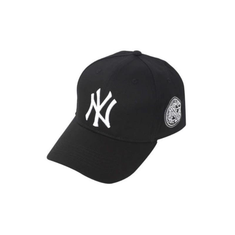 Καπέλο Jockey βαμβακερό NY σε μαύρο χρώμα