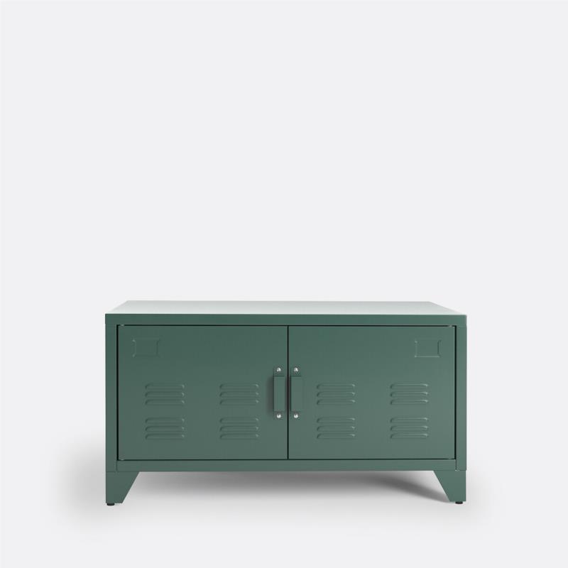 Hiba μεταλλικό ντουλάπι με 2 πόρτες Μ50xΠ85cm
