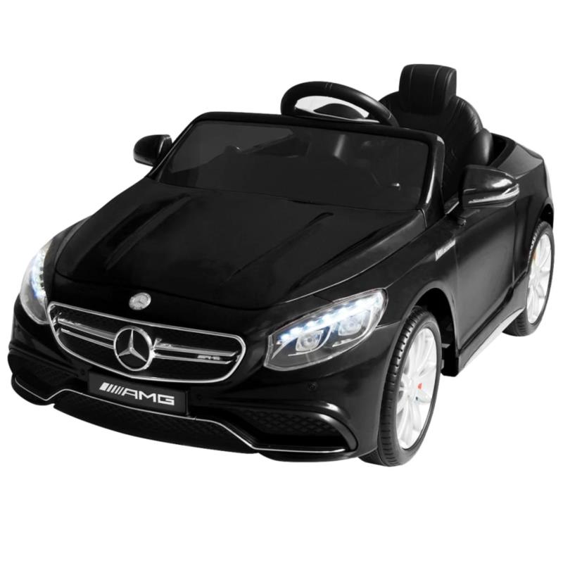 vidaXL Αυτοκίνητο Ηλεκτροκίνητο Mercedes Benz AMG S63 12V Μαύρο