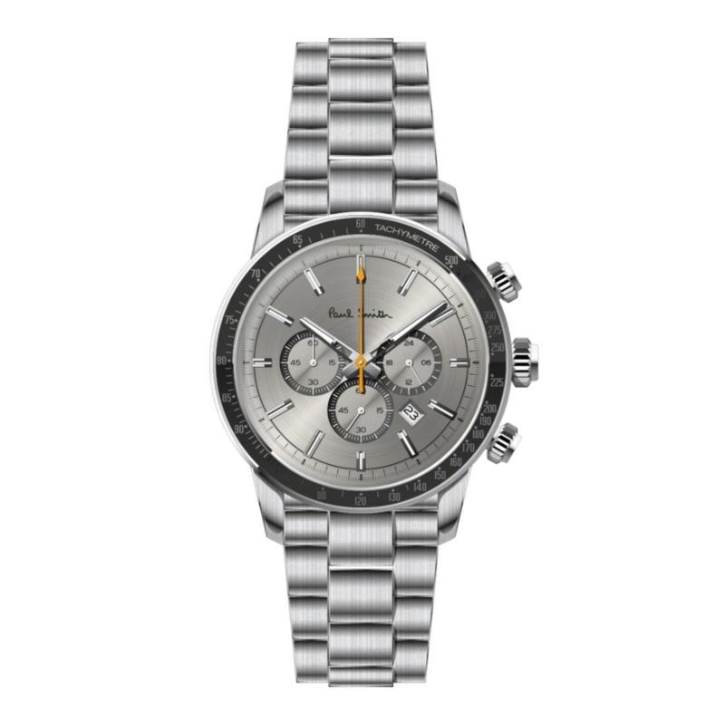 PAUL SMITH Chronograph - PS0110008, Silver case with Stainless Steel Bracelet
