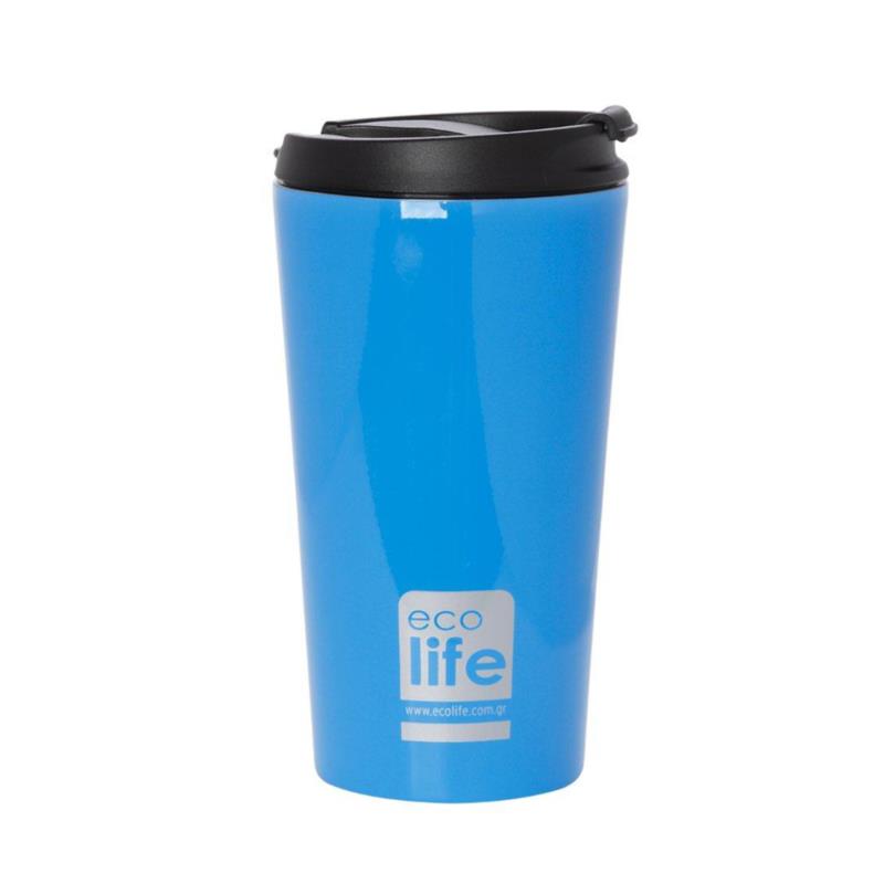 Eco life - COFFEE THERMOS SKY BLUE 370 ML - SKY BLUE