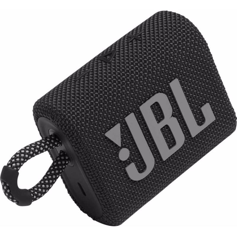 JBL Go 3 Waterproof Wireless Speaker. Black