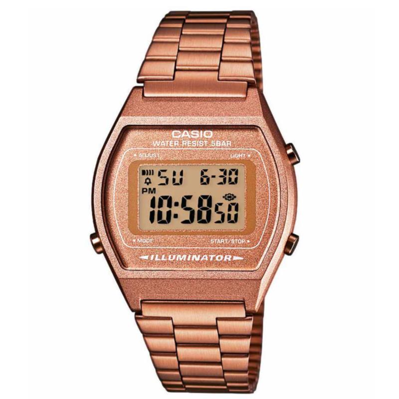 CASIO Collection Rose Gold Stainless Steel B-640WC-5A