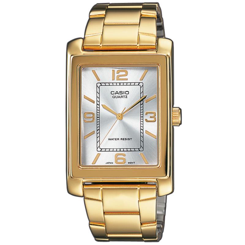 CASIO Collection Gold Plated Stainless Steel Bracelet LTP-1234PG-7AEF