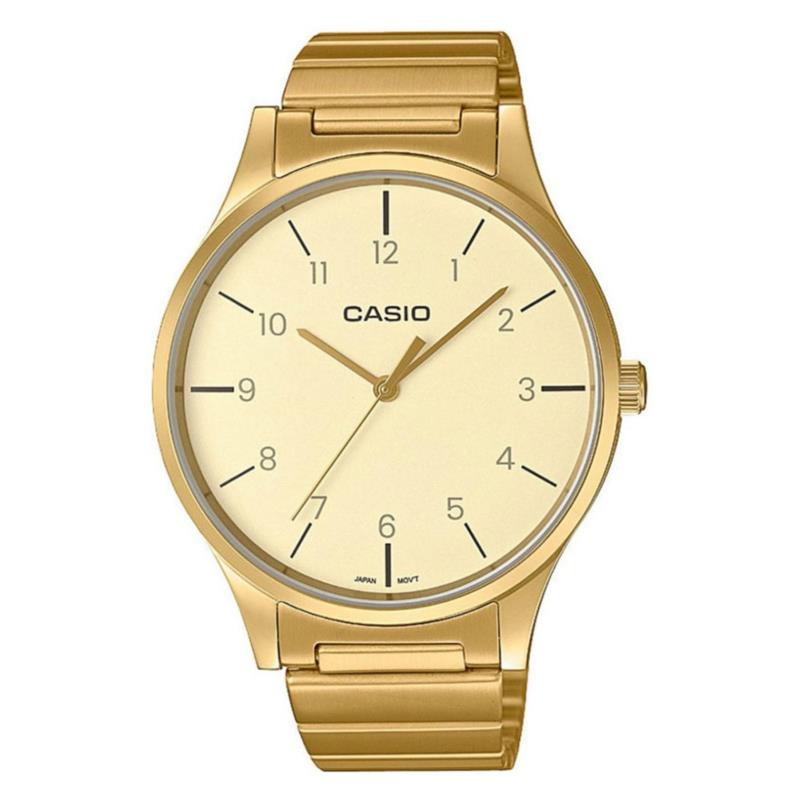 CASIO Collection Stainless Steel Bracelet LTP-E140GG-9BEF
