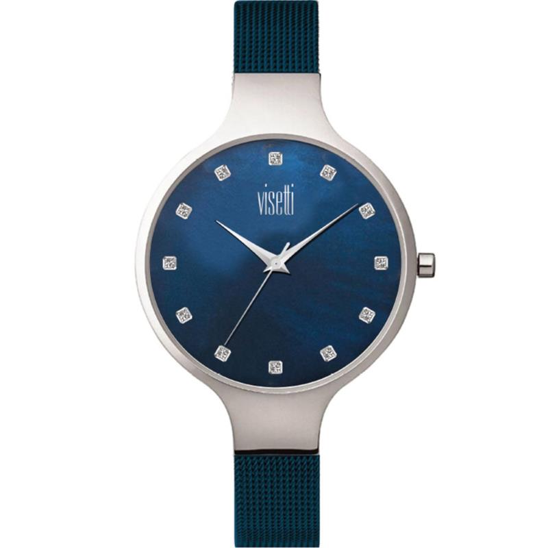 VISETTI Supernova Black Stainless Steel Bracelet RI-351SC