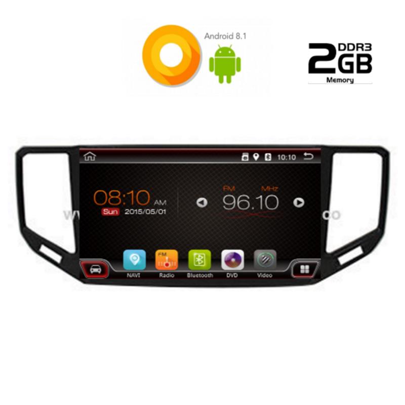 Multimedia Car Player 10.1" 2GB Android 8.1 IQ-AN8493_GPS T-ROC 2018-