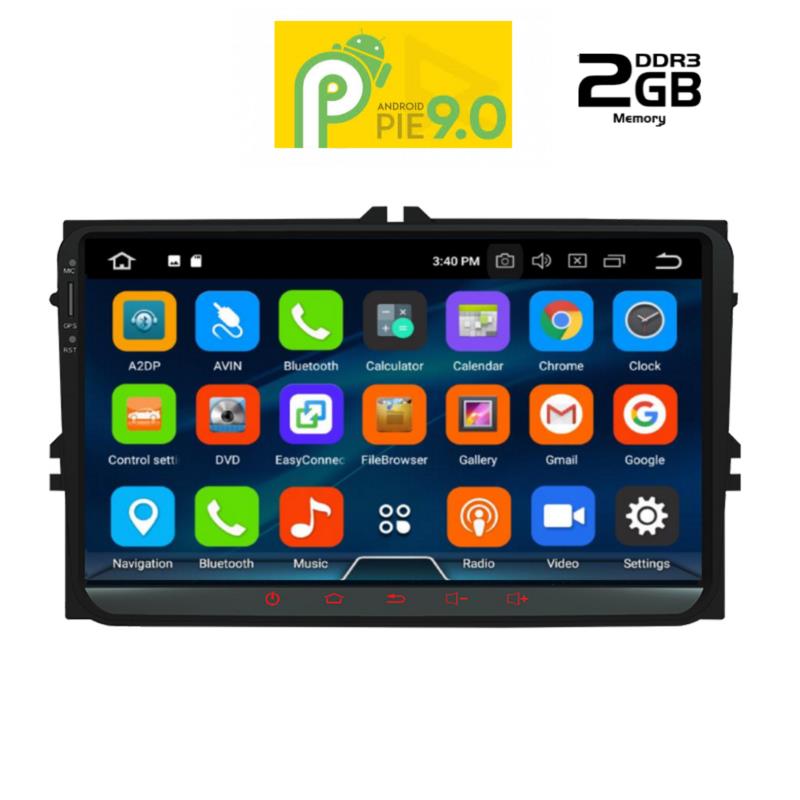 ΟΕΜ Oθόνη αυτοκινήτου Digital IQ IQ-AN9470 GPS oθόνη 9" με Android Pie 9