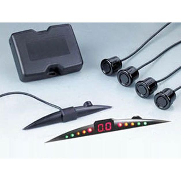 Spy LP018 Parking Sensor με 4 μαύρους αισθητήρες 22mm