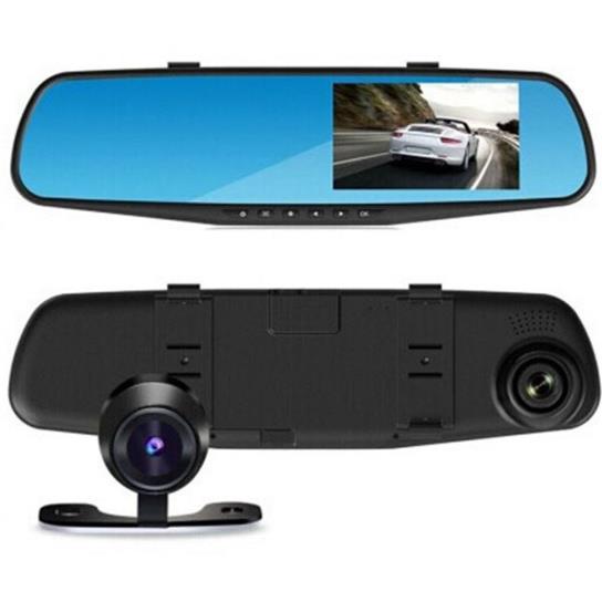 Κάμερα αυτοκινήτου καθρέπτης HD DVR καταγραφικό 1080P & LCD οθόνη 4,3"
