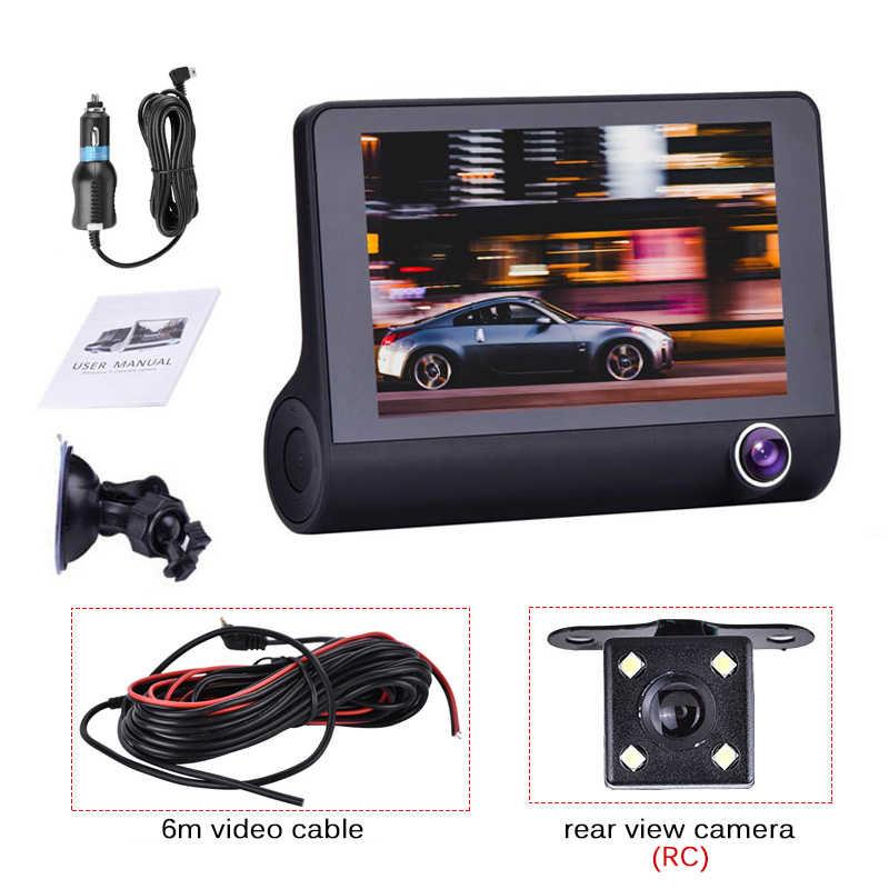 3IN1 Κάμερα αυτοκινήτου & οπισθοπορείας HD DVR καταγραφικό 1080P & LCD οθόνη 4" NO2752