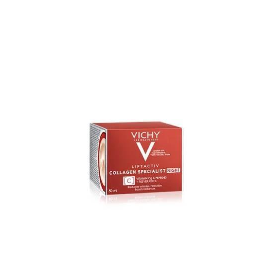VICHY Liftavtiv Collagen Specialist Αντιγηραντική Κρέμα Νύχτας 50ml