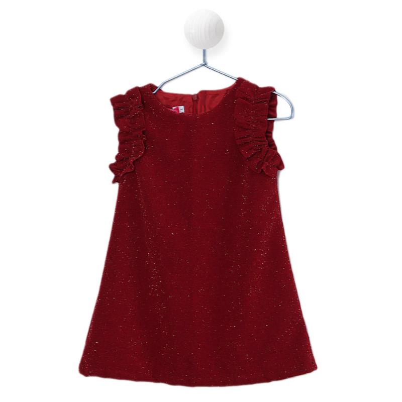 Κόκκινο Φόρεμα για Κορίτσι 2-6 Eτών Sam 0-13 Κόκκινο
