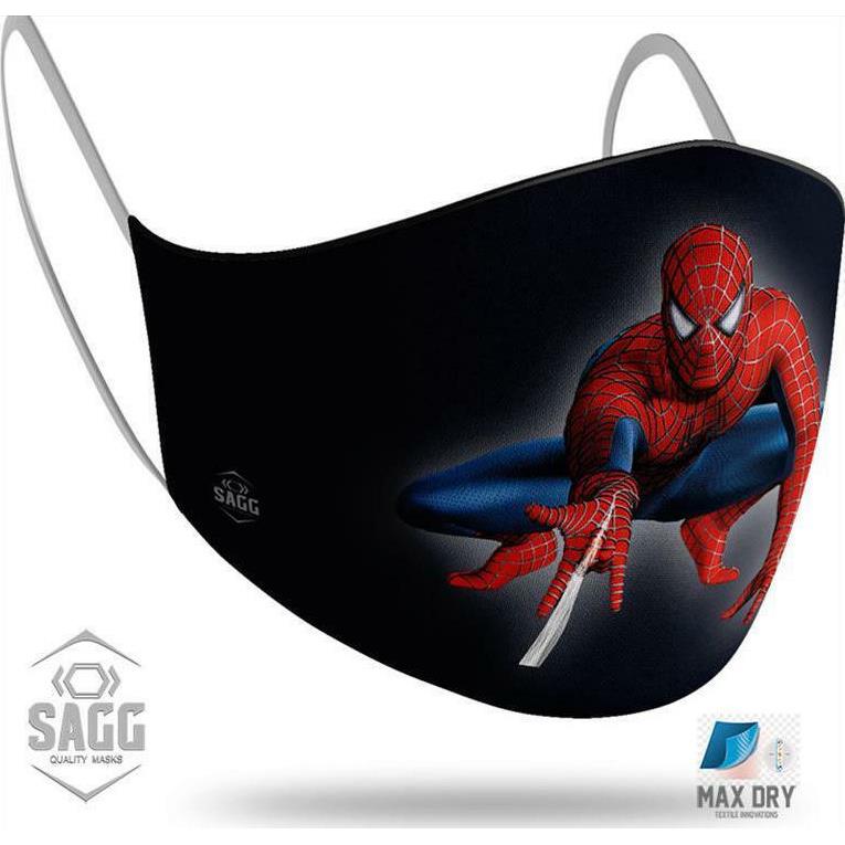 Sagg Kids Μάσκα Προστασίας Spiderman 1τμχ