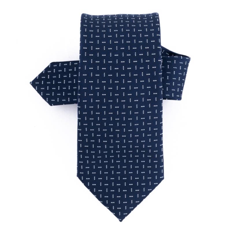 Γραβάτα Μπλε με Μικροσχέδιο (Φάρδος 7 cm)
