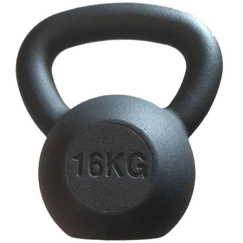 KETTLEBELL OPTIMUM BLACK MATT (16 KG)