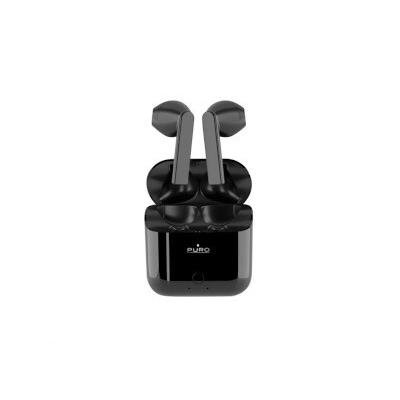 Ακουστικά Ασύρματα με Θήκη Icon Pod Puro - Μαύρα