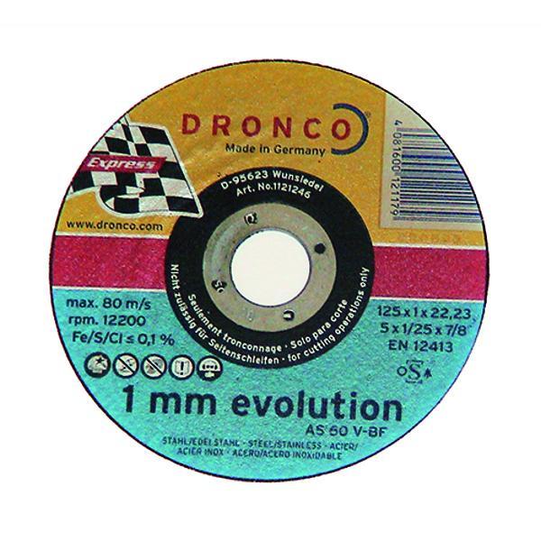 Δίσκος Κοπής Σιδήρου Inox EVOLUTION 115x1x22mm
