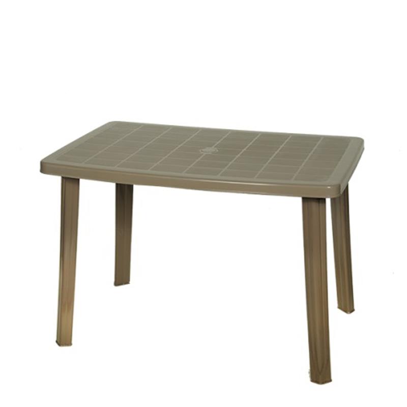 Τραπέζι Πλαστικό Ορθογώνιο Καραμέλα 68x105x70cm