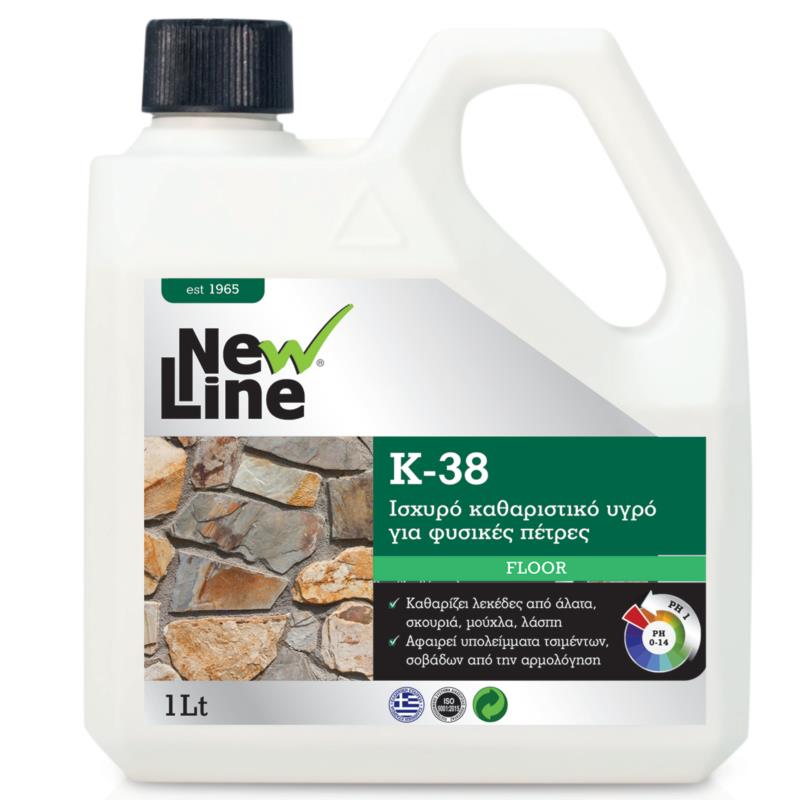 Καθαριστικό Φυσικής Πέτρας NEW LINE K-38 1lt