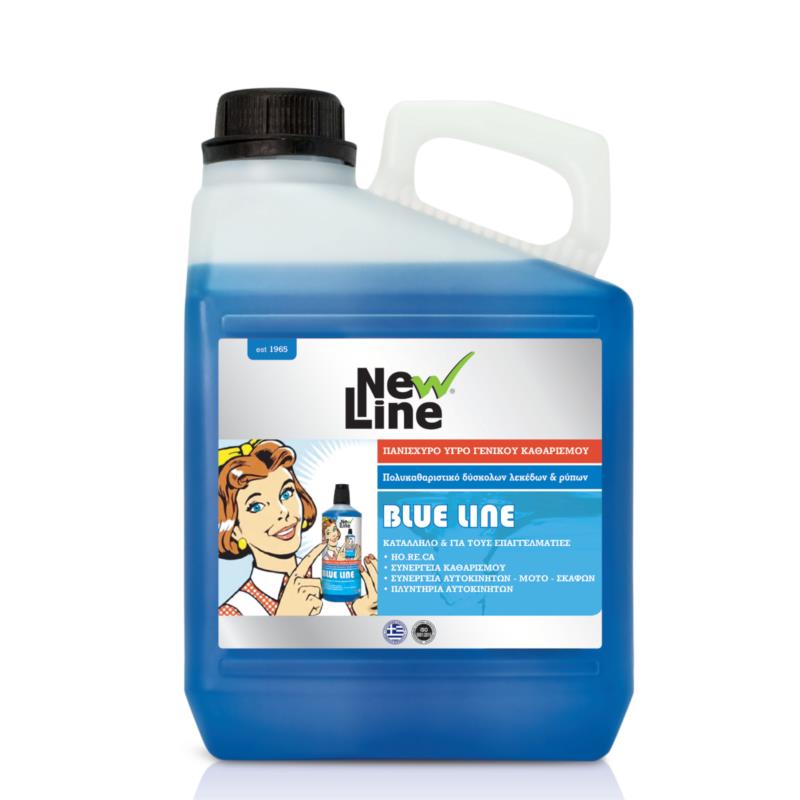 Υγρό Γενικού Καθαρισμού NEW LINE BLUE LINE 3lt