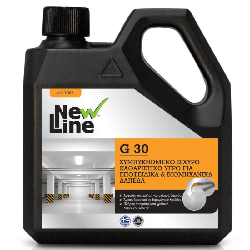 Καθαριστικό Για Εποξειδικά/Βιομηχανικά Δάπεδα Συμπυκνωμένο NEW LINE G-30 1lt