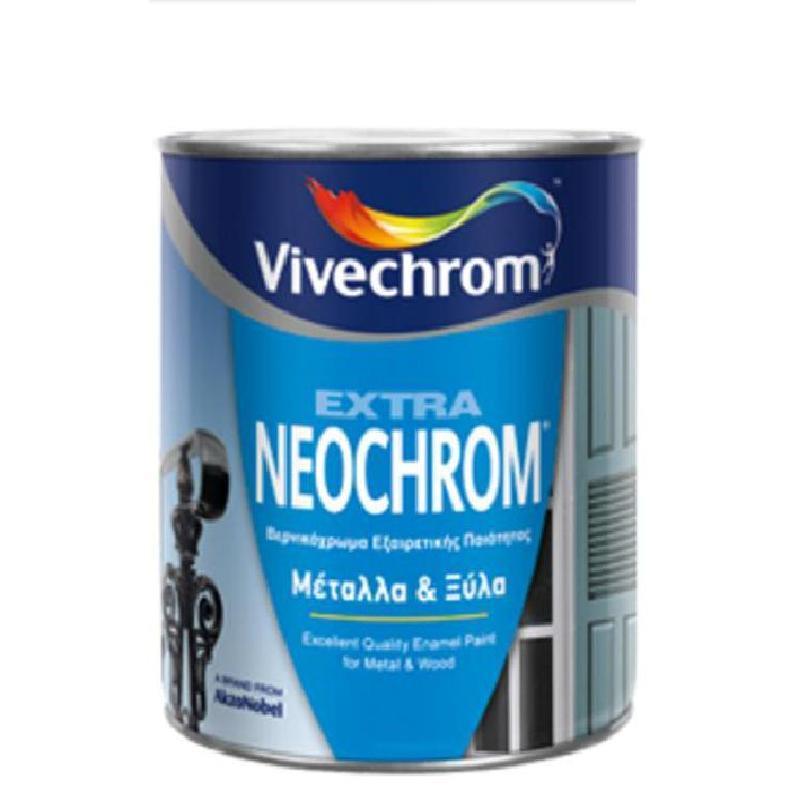 Γυαλιστερό Βερνικόχρωμα Neochrom Extra 24 Μαύρο 200ml