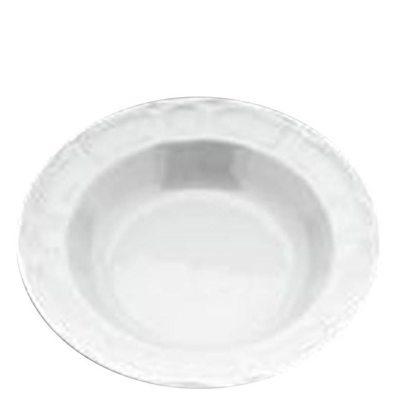 Πιάτο Κεραμικό Βαθύ Λευκό 22cm