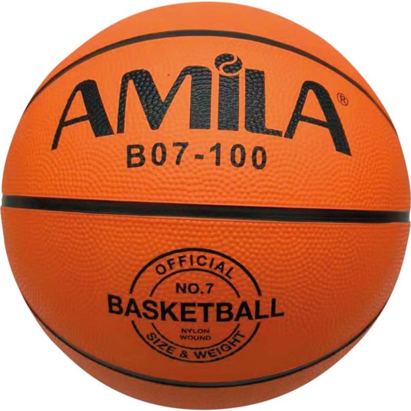 Μπάλα Basket AMILA #7 Rubber - Bo7 - 100