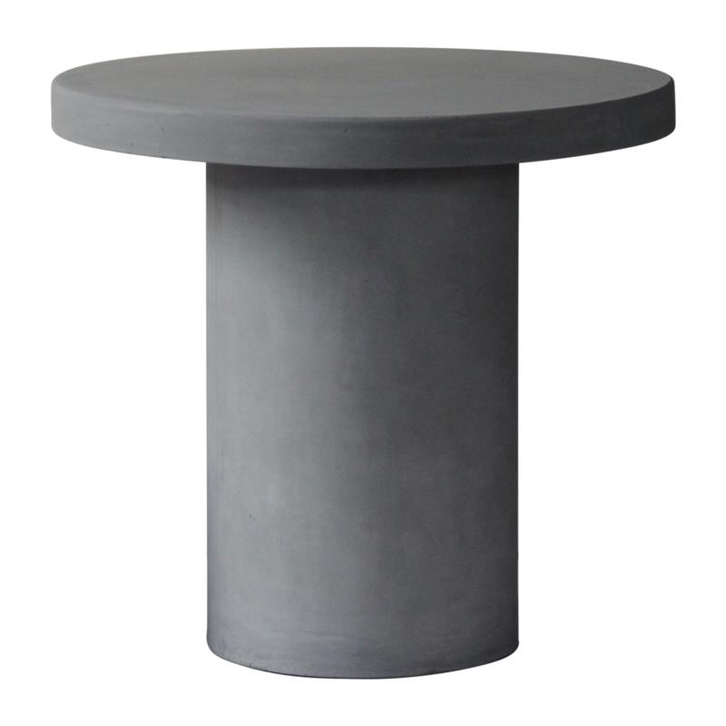 Τραπέζι CONCRETE Grey Τσιμέντο 80cm Ε6207