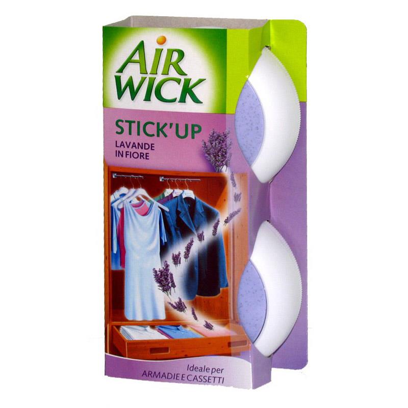 Αποσμητικό Χώρου Για Ντουλάπες Air Wick Stickup Συσκευασία 2Τμχ